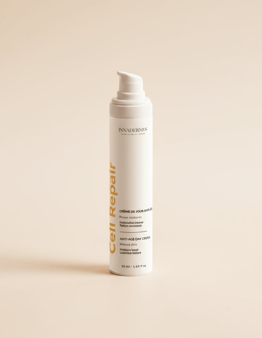 Flacon airless Crème de jour anti-âge Cell Repair Innadermys