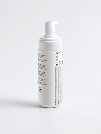 Dos tube mousse nettoyante douce - transparence