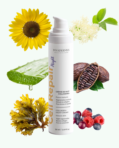 Cell Repair Night - Crème de nuit Collagène+