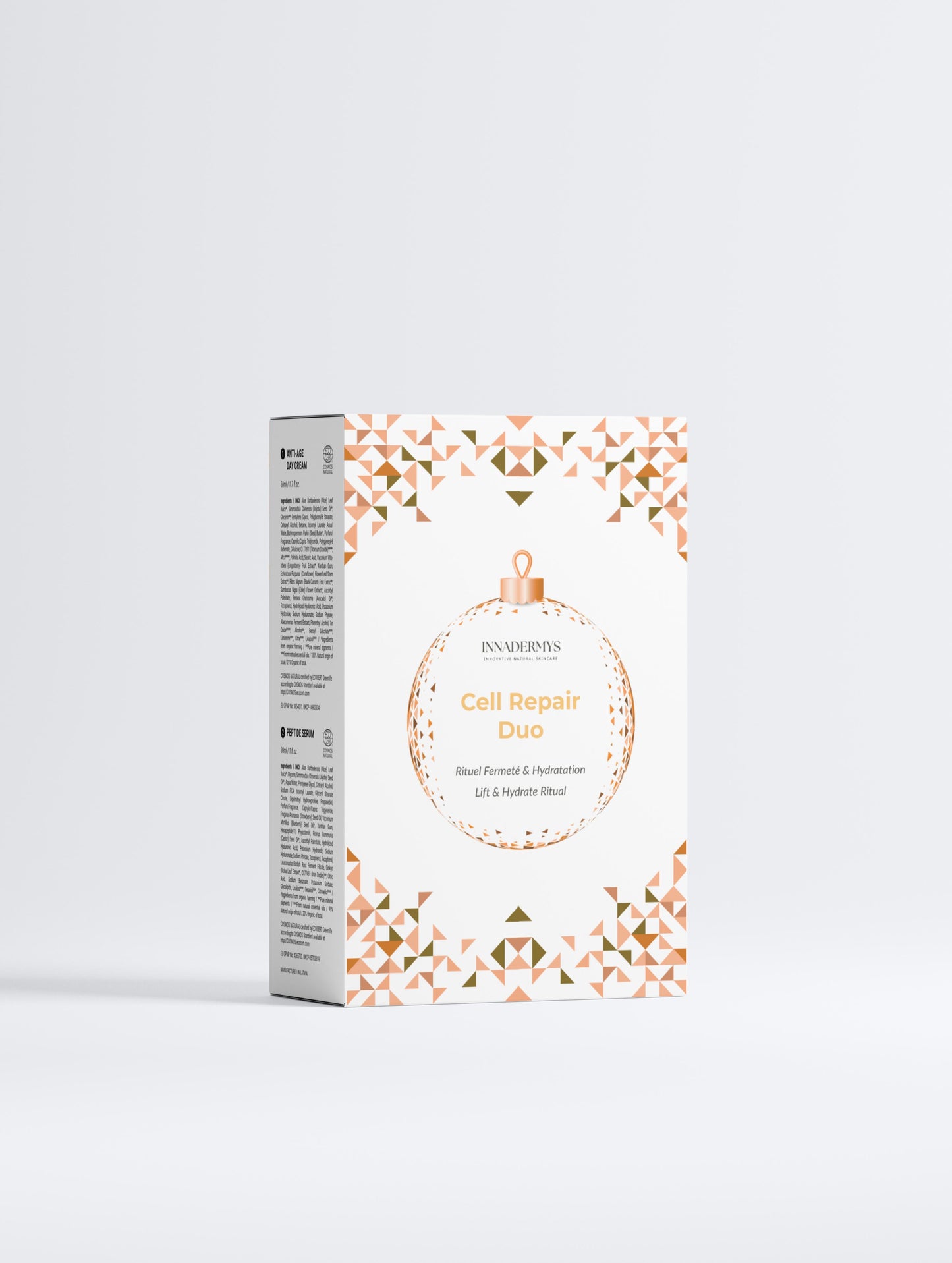 Coffret Noel édition limitée Cell Repair Duo Innadermys Rituel Fermeté et Hydratation