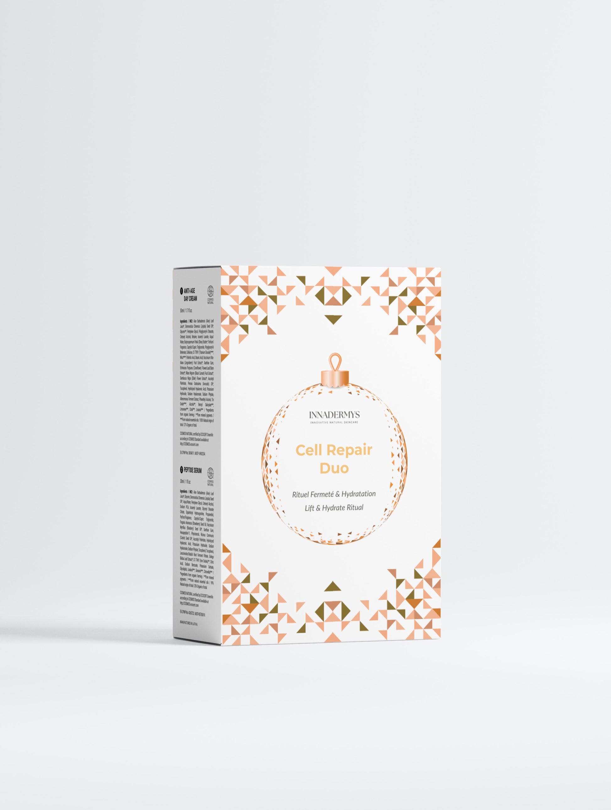 Coffret Noel édition limitée Cell Repair Duo Innadermys Rituel Fermeté et Hydratation