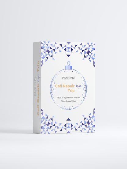 Coffret Noel édition limitée Cell Repair Night Trio Rituel régénération nocturne Innadermys