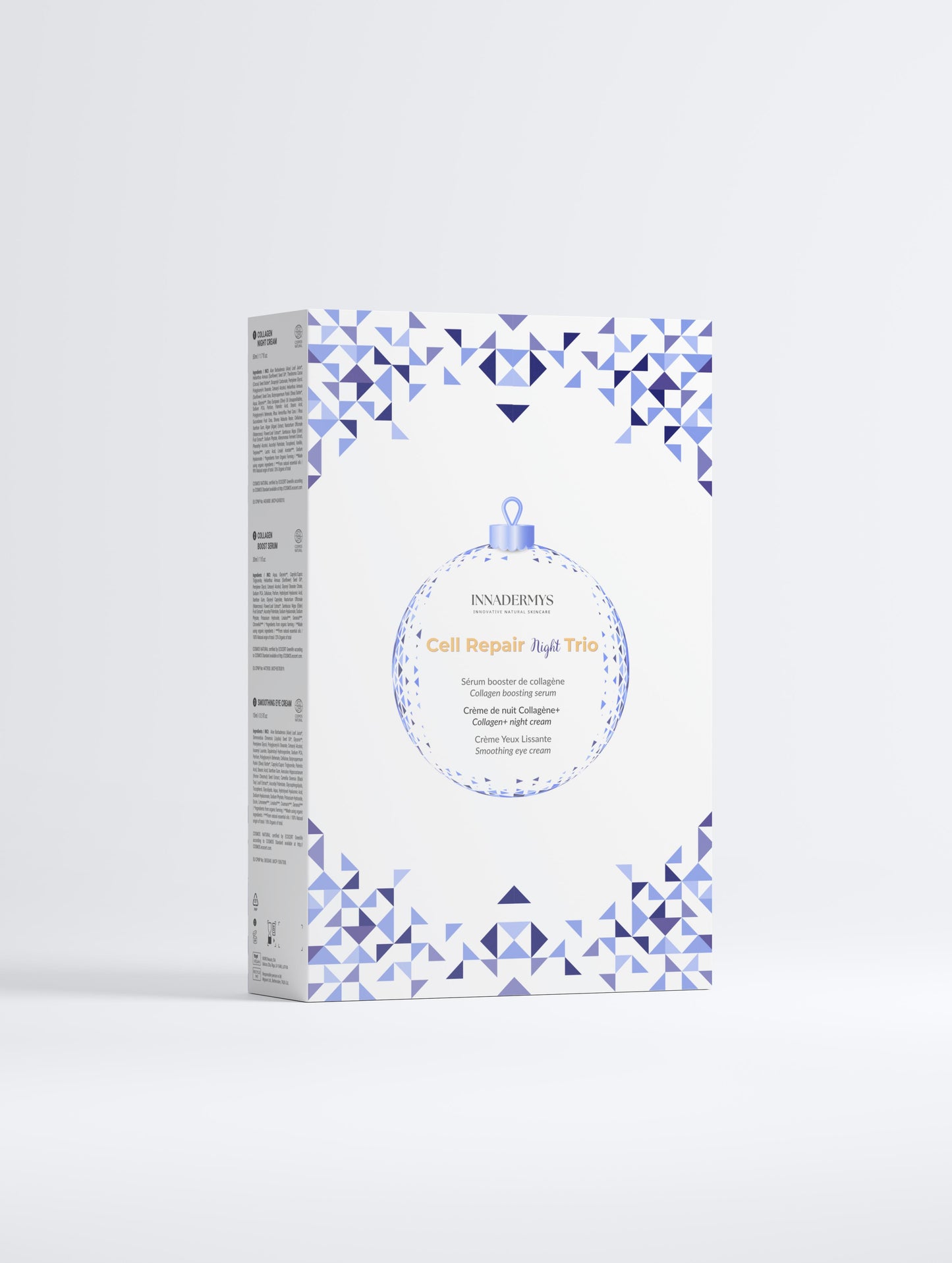 Coffret Noel édition limitée Cell Repair Night Trio Rituel régénération nocturne Innadermys