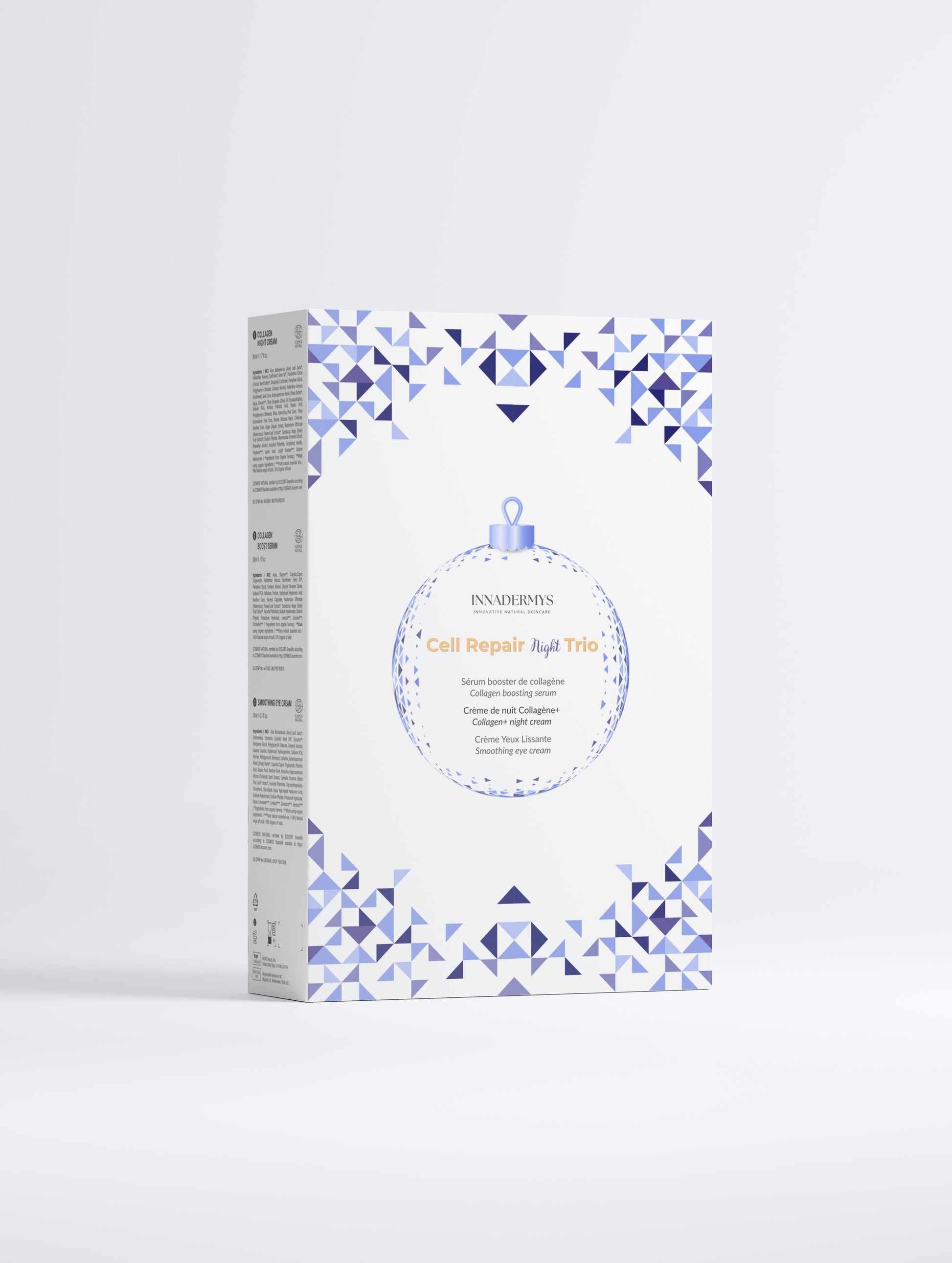 Coffret Noel édition limitée Cell Repair Night Trio Rituel régénération nocturne Innadermys