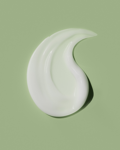 Texture crème onctueuse de la Crème de jour anti-âge Cell Repair Innadermys. Pour peaux normales à matures en quête d’une hydratation intense.