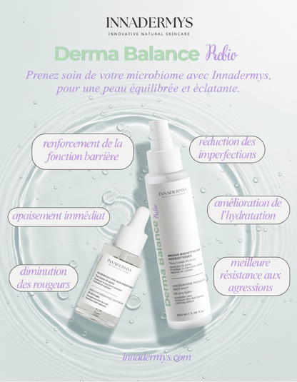 Gamme Derma Balance Prebio Innadermys pour prendre soin de son microbiome
