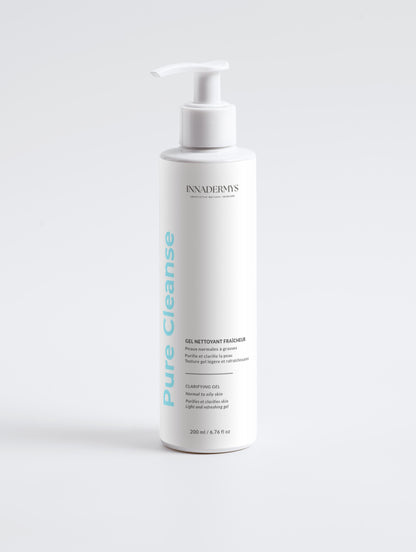 Flacon pompe de gel nettoyant fraicheur 