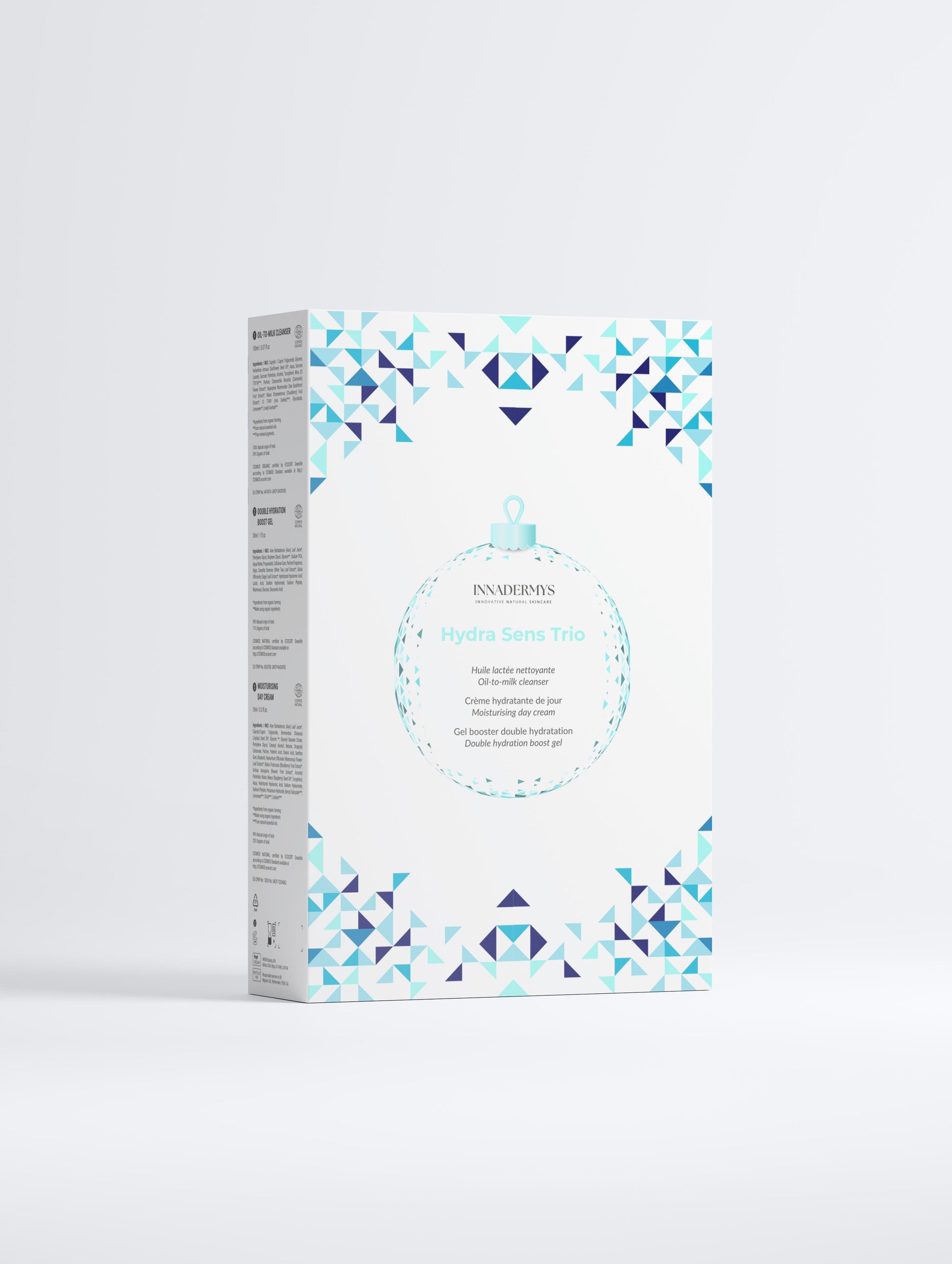 Coffret Noel édition limitée Hydra sens trio, Rituel hydratation intense