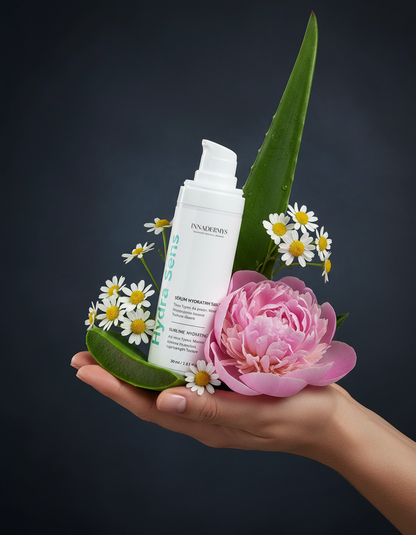 ingredients botaniques Sérum Hydratant Sublime Hydra Sens Innadermys pour peau en quette de hydratation